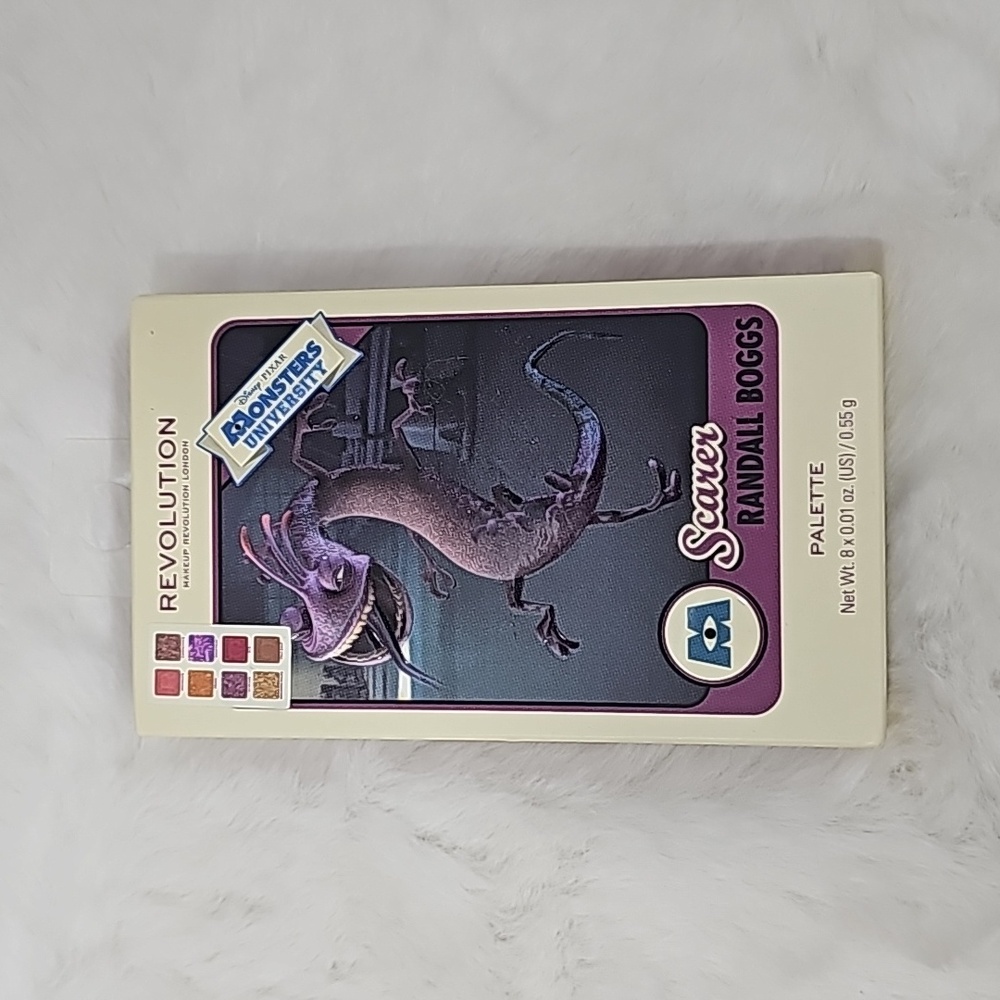 Revolution Disney Pixar Monter's University Randall Boggs EyeShadow Patette Scar